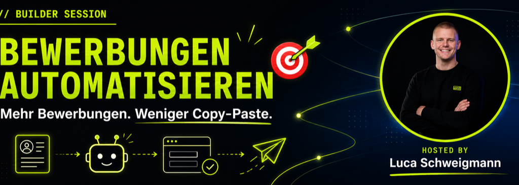 Builder Session: Bewerbungen automatisieren — Vorschaubild
